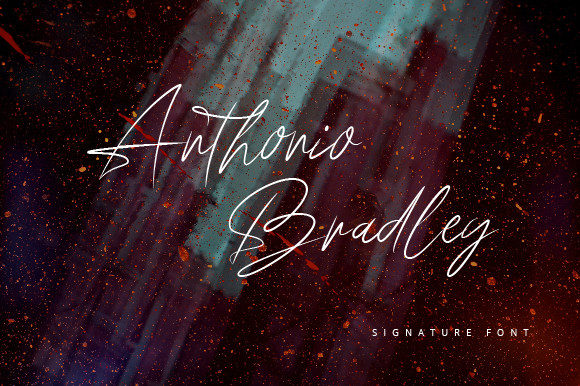 Anthonio Bradley: A Modern Script Font for Elegant Web Design
