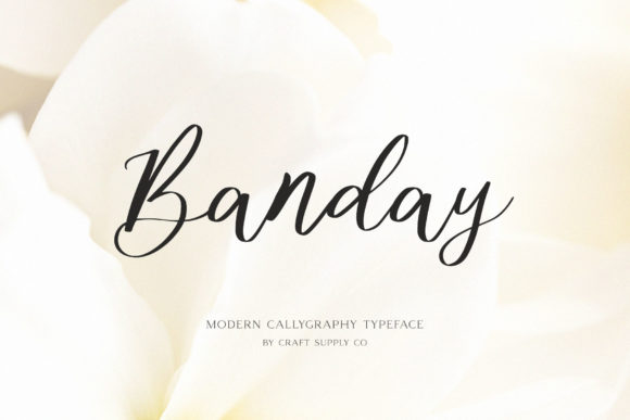 Banday: A Refined Script Font for Elegant Editorial Design