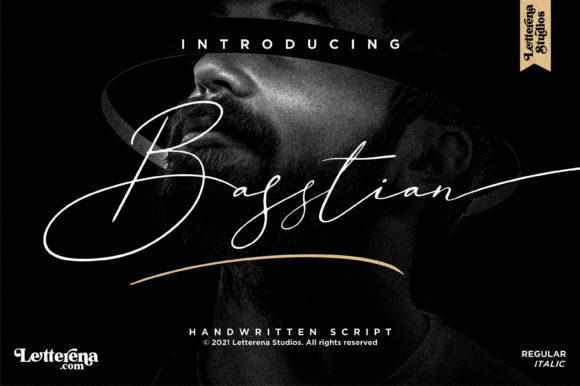 Basstian Typeface Review: Elegant Script for Editorial Design