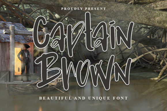Captain Brown: A Fun Script Font for Polished Branding
