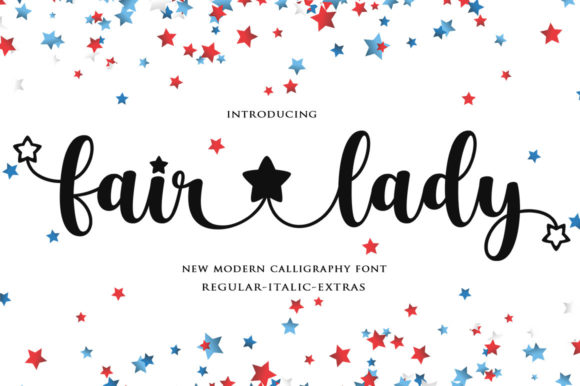 Fairlady: A Dazzling Script Font for Editorial Elegance