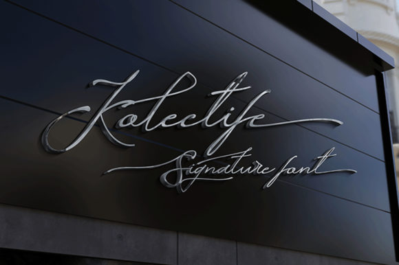 Kolectife: The Dazzling Script Font for Elegant Brand Identity