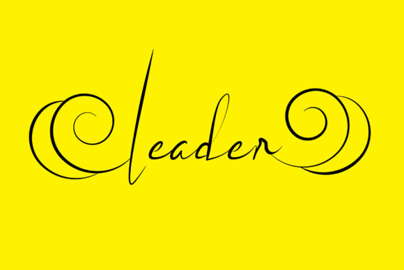 Leader: The Elegant Script Font for Polished Brand Identity