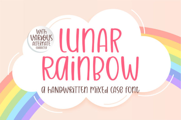 Lunar Rainbow Typeface Review for Elegant Branding