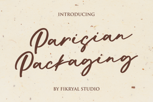 Parisian Packaging Font Review & Free Download