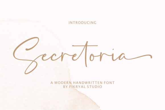 Secretoria Script Font Review for Campaign Design