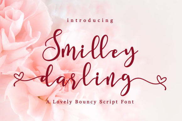 Smilley Darling: A Bouncy Script Font for Editorial Design