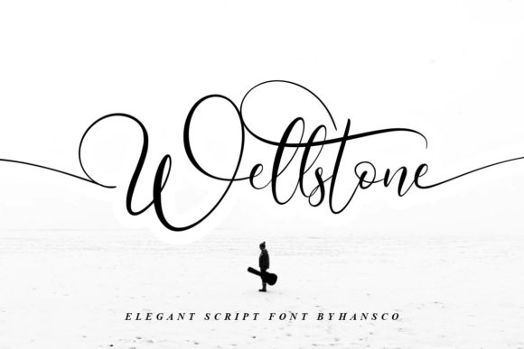 Wellstone: A Luxurious Script Font for High-End Brand Campaigns