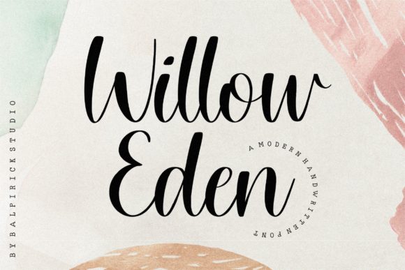 Willow Eden: The Magical Script Font for Elegant Campaigns