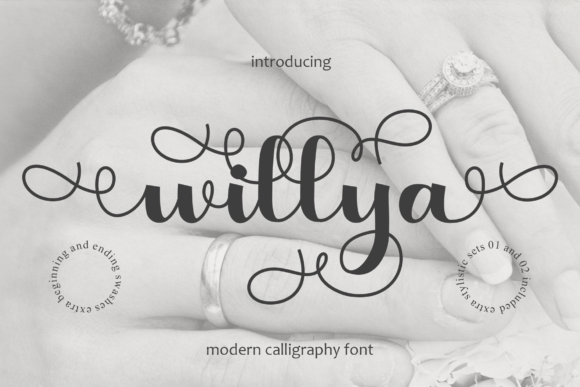 Willya: The Fashionable Handwritten Font for Romantic Branding